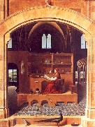 Antonello da Messina Saint Jerome in his Study oil painting